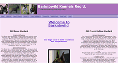 Desktop Screenshot of barknbwild.com